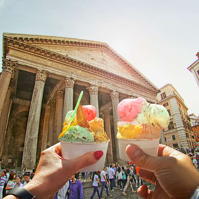 Dessert Tour door Pantheon, Navonaplein en Campo De Fiori in Rome