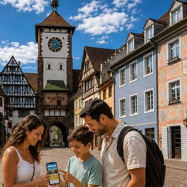 Freiburg Scavenger Hunt & Highlights Self-Guided Walking Tour