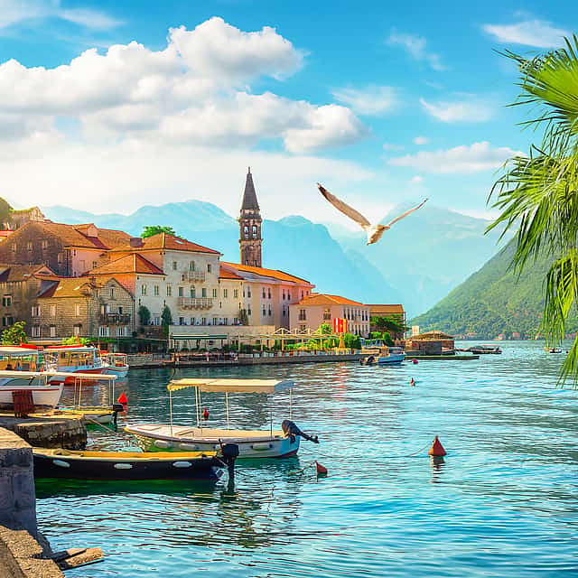 City Perast and the Island Lady of the Rock Private Tour

