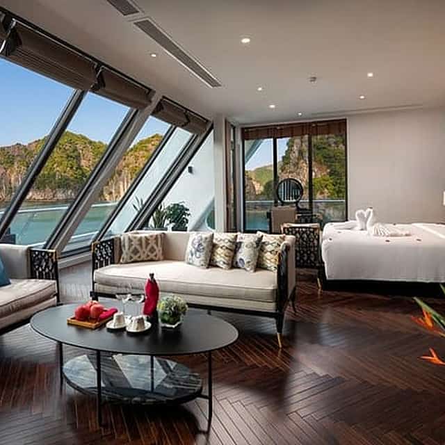 President Sun Terrace Cabin on Greatest Cruises in Halong Bay