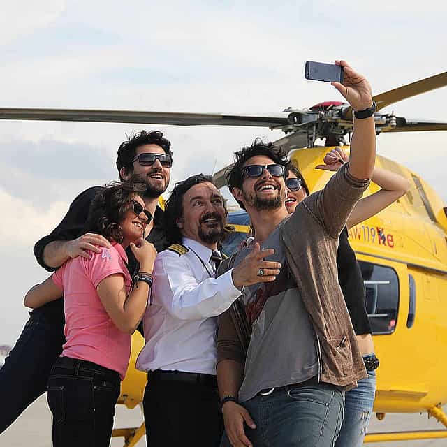 Helikopterflug über Istanbul an Sonntagen