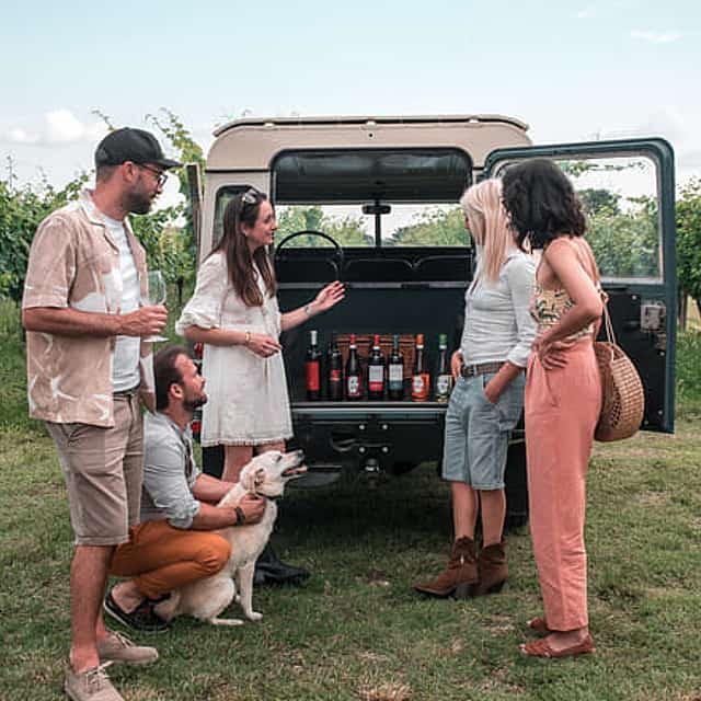 4x4 Vineyard Tour with WineTasting Experience