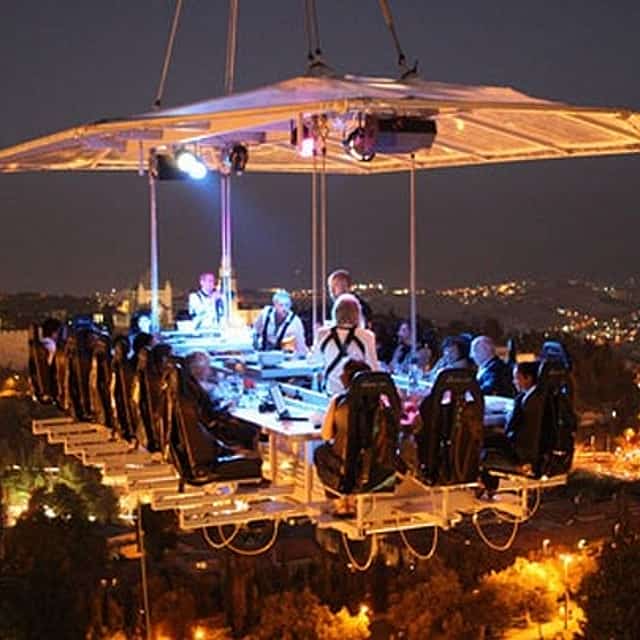 Dubai Sky-High Delights: Dinner In The Sky- Dinner