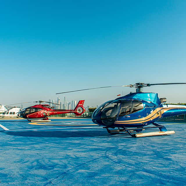 Dubai Vision Helikoptervlucht - 22 Min. Tickets
