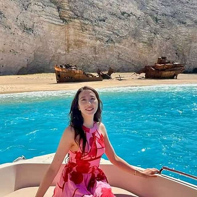 Zakynthos całodzienna wycieczka Plaża wraku statku, punkt widokowy-Błękitne Groty