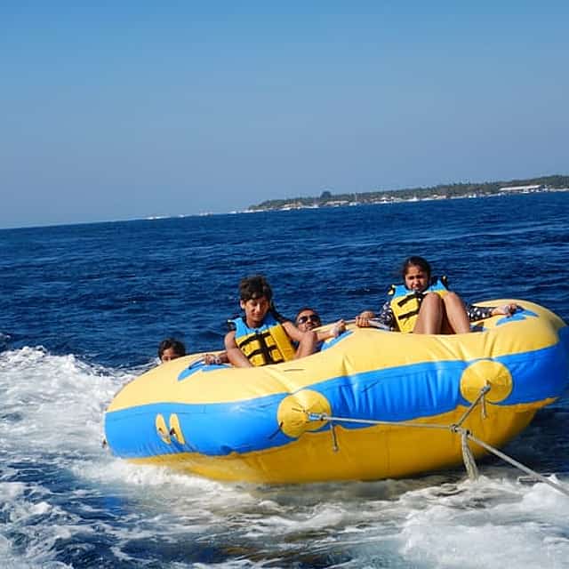 Watersport Tubing Ride, Flying Fish, and Sea Walk Experience in Nusa Dua Marine