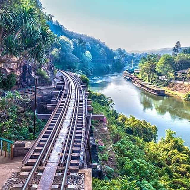 Bridge on the River Kwai and Thailand-Burma Railway Guided Tour