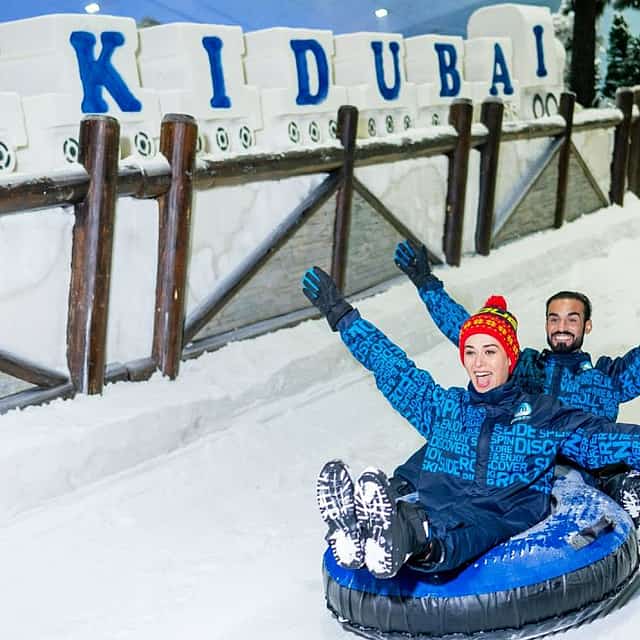 Ski Dubai Snow-Plus Pass, Dubai Mall Shopping, Burj Khalifa 124/125th Floor and Musical Fountain Show Visit with Private Transfers