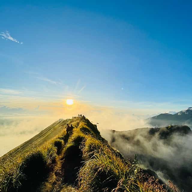 Mount Batur Sunrise trekking with Hotspring tours
