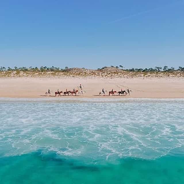 Balade à cheval sur la plage avec transfert privé depuis Lisbonne
