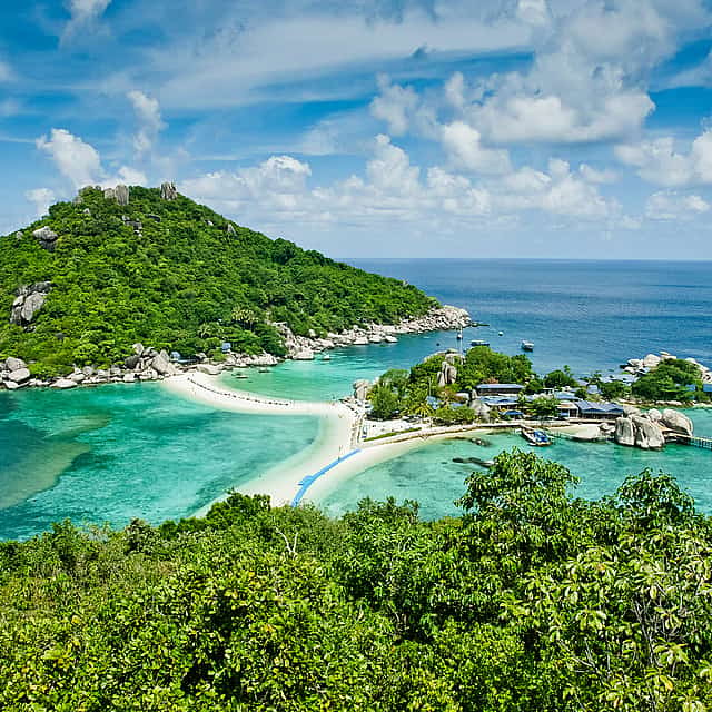 Samui: Koh Tao y Koh Nang Yuan en lancha rápida
