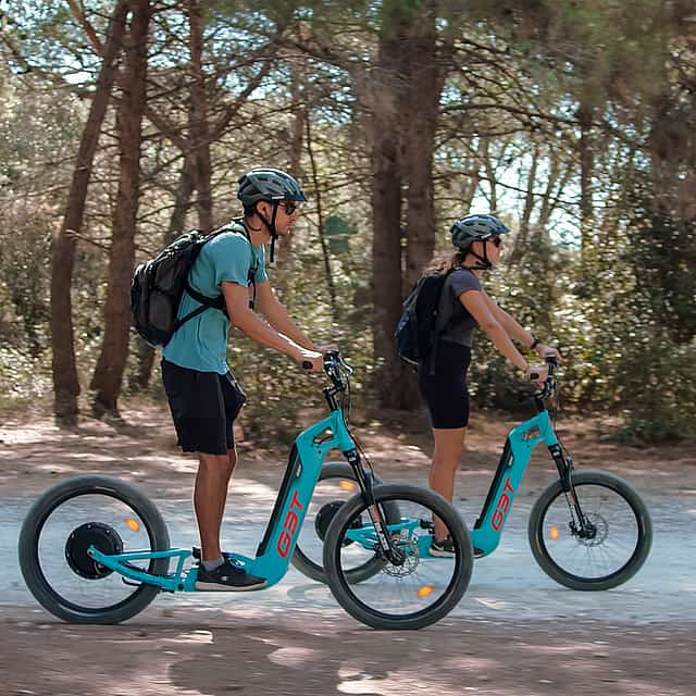 Elektroroller-Offroad-Tour