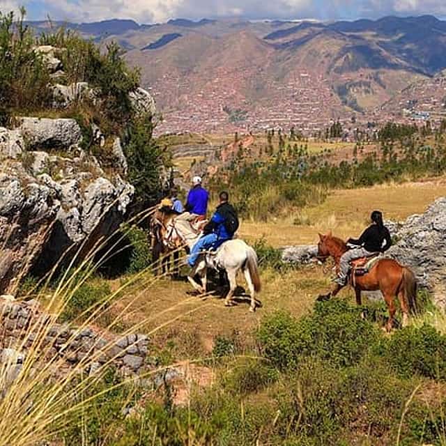 Half Day - Horseback Riding (Cusco’s 4 Ruins) – Group Service