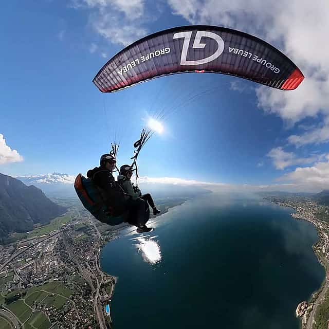 Voo de Parapente em Tandem em Montreux
