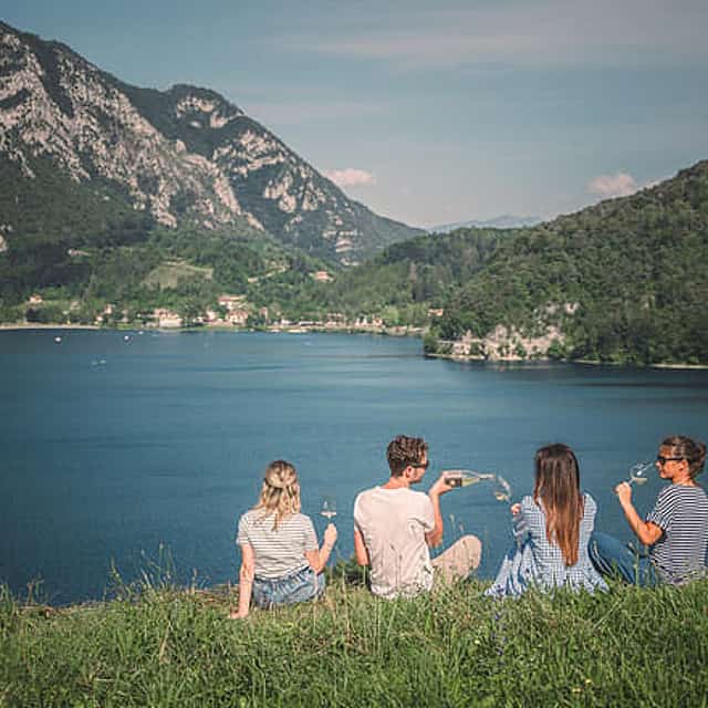 Wine Pic Nic with stunning lake view in Ledro