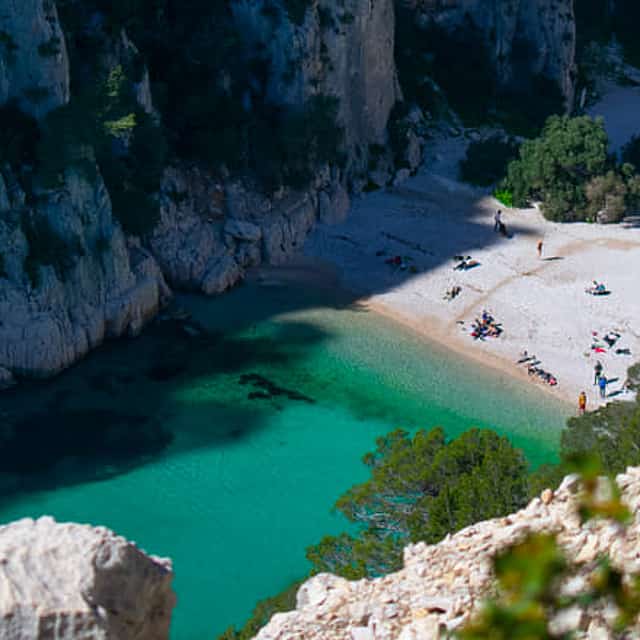 Hiking in the Calanques national park from Luminy