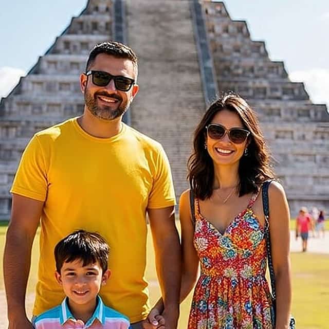 Chichen Itza Cenote Hubiku and Valladolid Private Tour with lunch