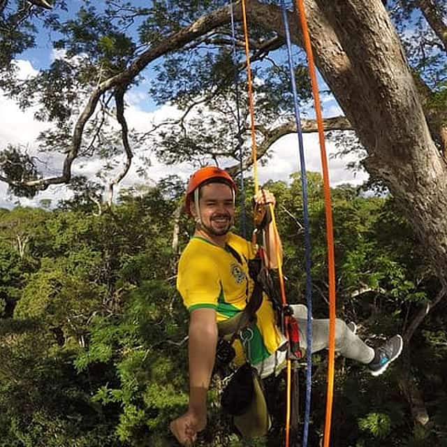 Tree Climbing in the Amazon