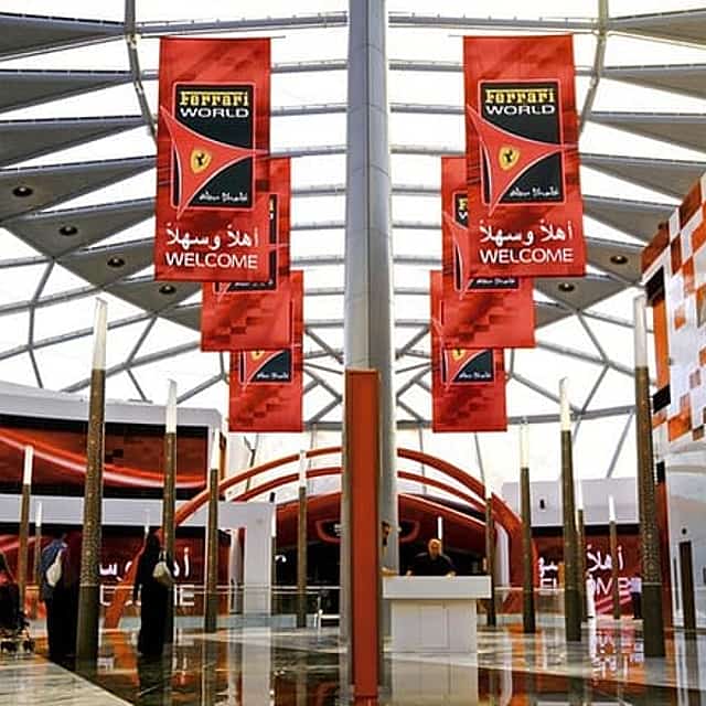 Ferrari world & Warner bros. parks with transfer from Dubai
