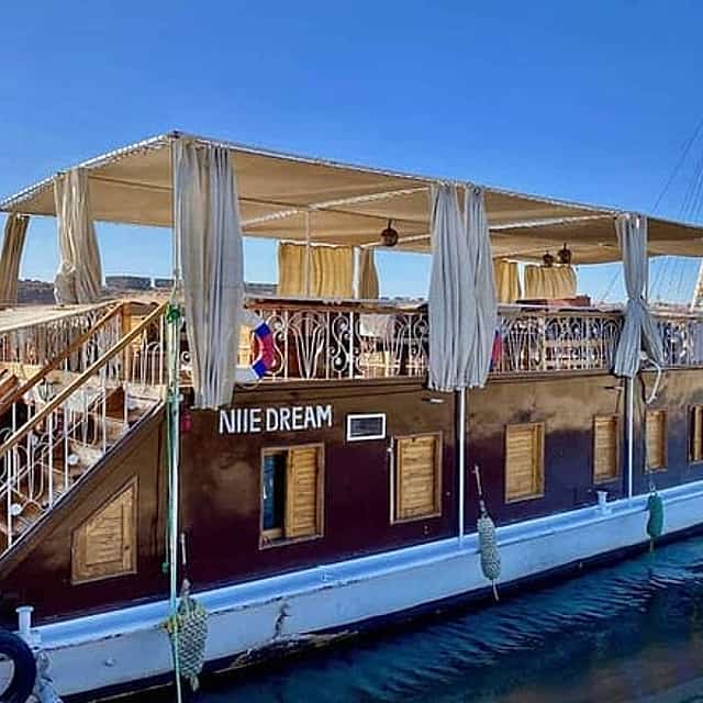 Nile Cruise Luxury Dahabyia with Abu Simble and Hot Air Balloon