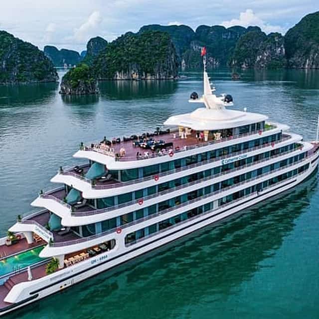 Catherine Cruise - VIP Overnight Cruise Explore Halong Bay (2d1n)
