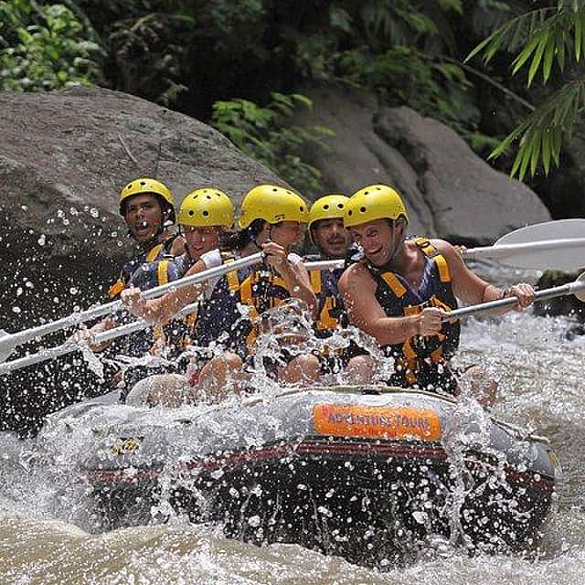 Rafting on Ayung River