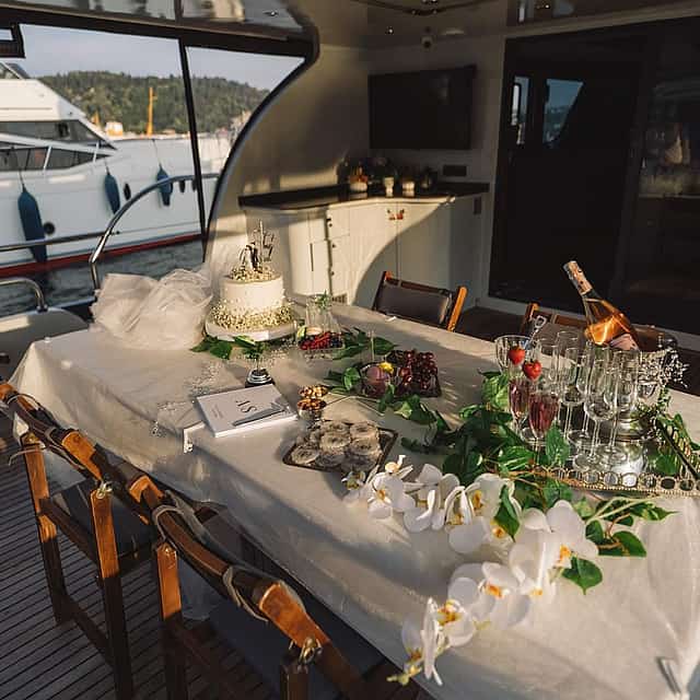 "Luxury Istanbul Bosphorus Tours, Private Events on 72' Motor Yacht"