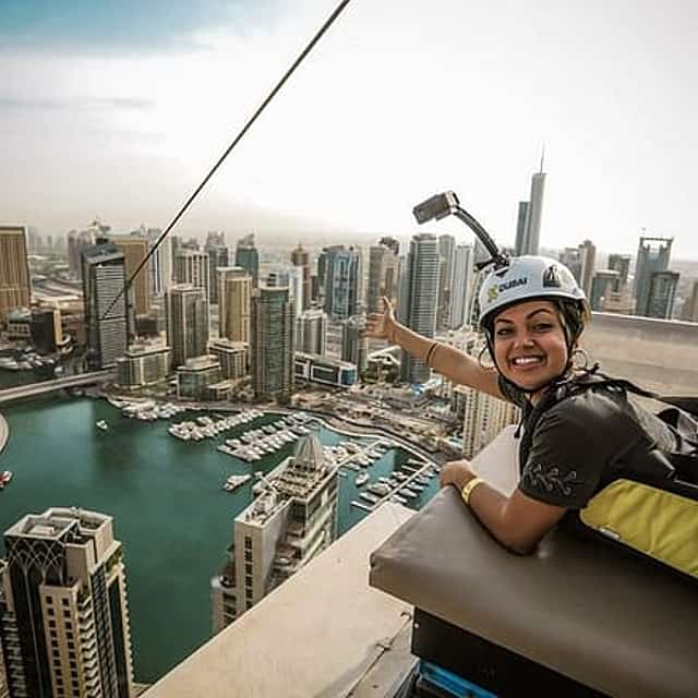 Dubai Single Ride Xline Marina Skyline