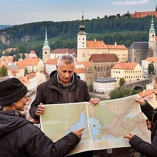 Private Transfer from Vienna to Prague with Stop in Hluboká or Český Krumlov