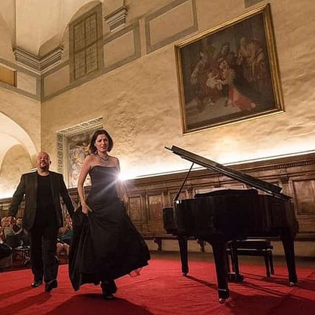 Italian Opera in Santa Monaca Church with Dinner