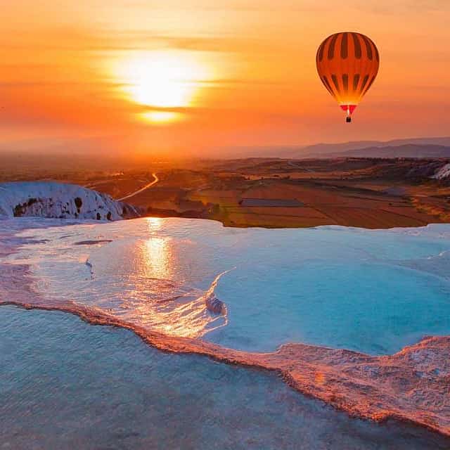 Pamukkale: Hot Air Balloon Flight with Flight Certificate
