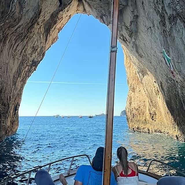 Boat tour of Capri