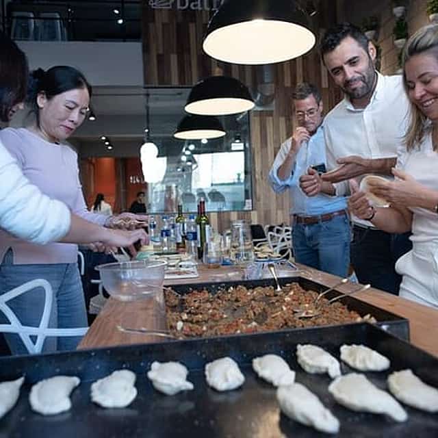 BA: Small Group Empanadas Cooking Class & Wine Tasting in Palermo