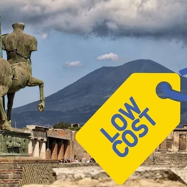 Pompeii & Vesuvius from Naples - Low Cost