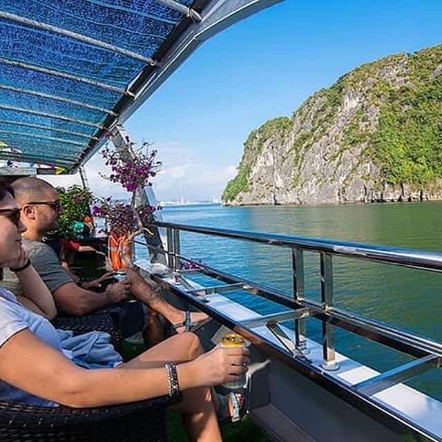 Ha Long Bay Full Day Tour : Kayak,Cave Explore,Swimming from Tuan Chau Island