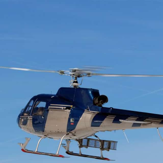 30-minütiger Hubschrauberflug: Altiport de Courchevel
