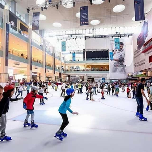 Pass d'ingresso per la pista di pattinaggio su ghiaccio di Dubai