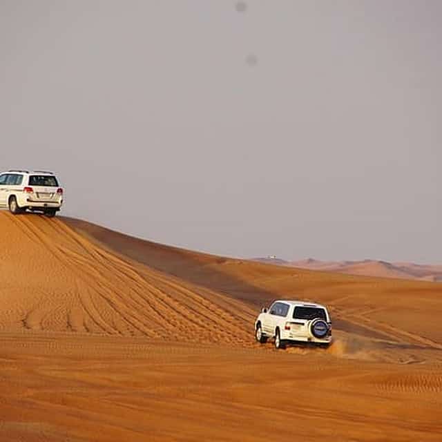 Dubai Desert Excursions with BBQ Dinner & Live Entertainment