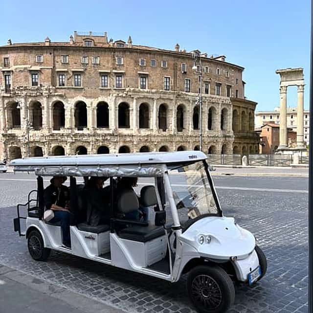 Tour golfcart Roma: Un viaje por la ciudad eterna