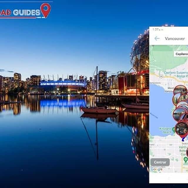 APP Self-Guided Routes Vancouver with audio guide