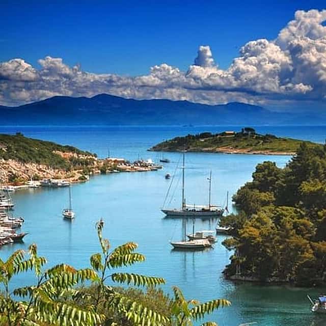 Shared Day Cruise from Corfu to Paxos-Gaios village via Antipaxos