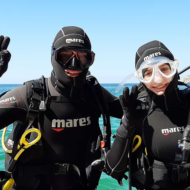 First Scuba Diving Experience in the Ocean