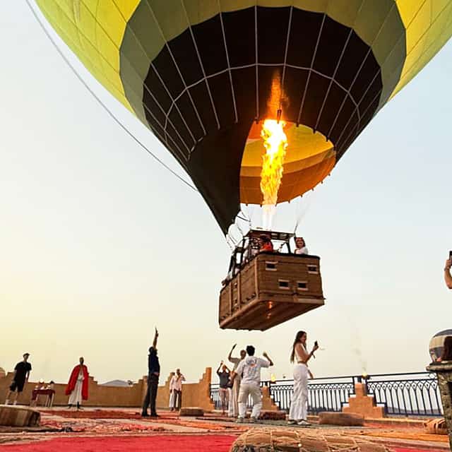 Paseo en Globo Aerostático con Desayuno Bereber Tradicional en Marrakech
