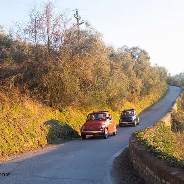 Private Vintage FIAT 500 Chianti Classico Wine Tour with lunch