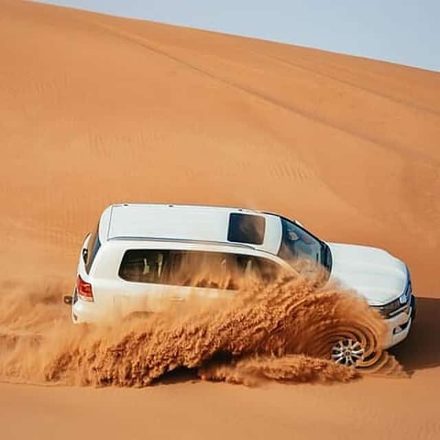 Dubai: Jeep Desert Safari, Camel Ride, and Quad Bike Tour