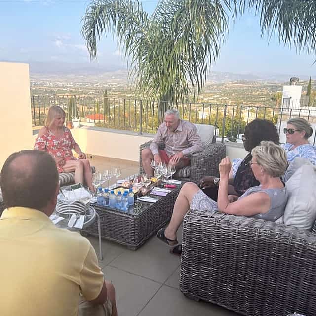 2-hour Private Exclusive Wine and Cheese Tasting Experience in Cyprus at Your Villa