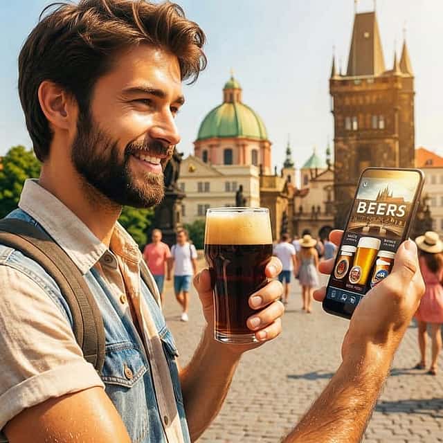 Tour della birra di Praga con audioguida e biglietto per la mostra a Praga