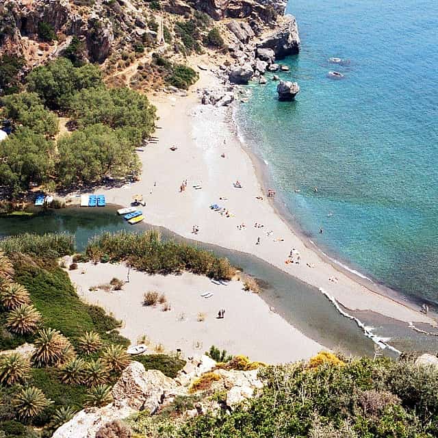 Full-day Tour Preveli Palm Beach from Chania