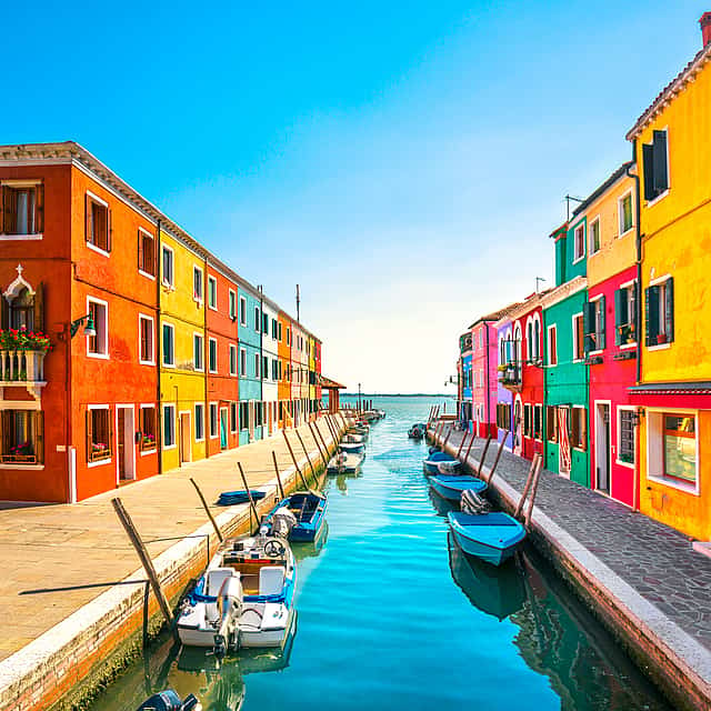 Excursão de Barco para Murano, Burano e Torcello

