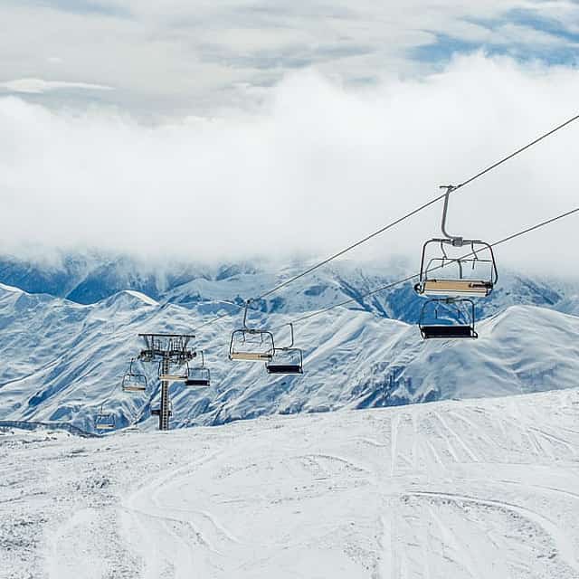 Instructor for Children Skiing Lessons in Gudauri
